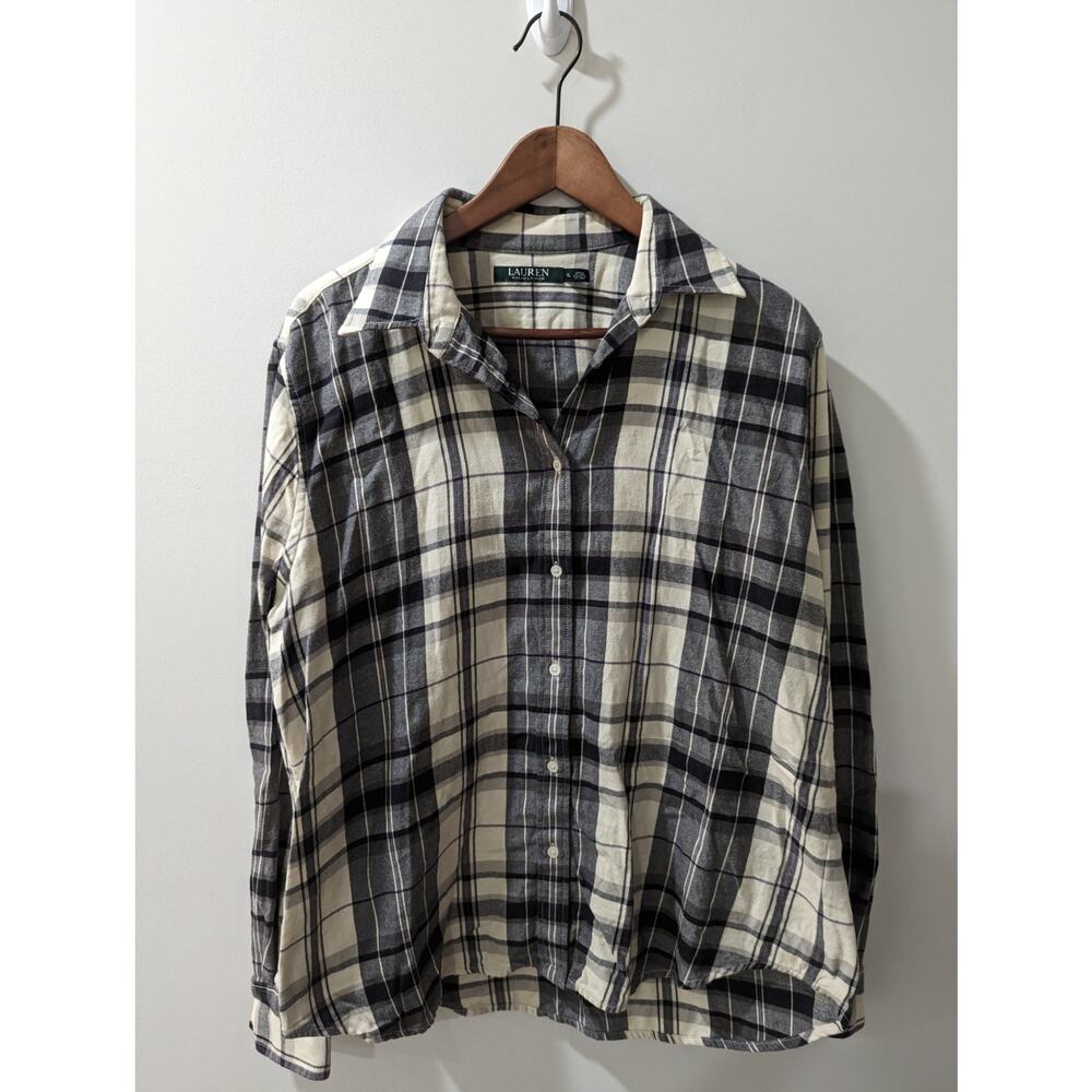 Lauren Ralph Lauren Plaid Button Down Shirt